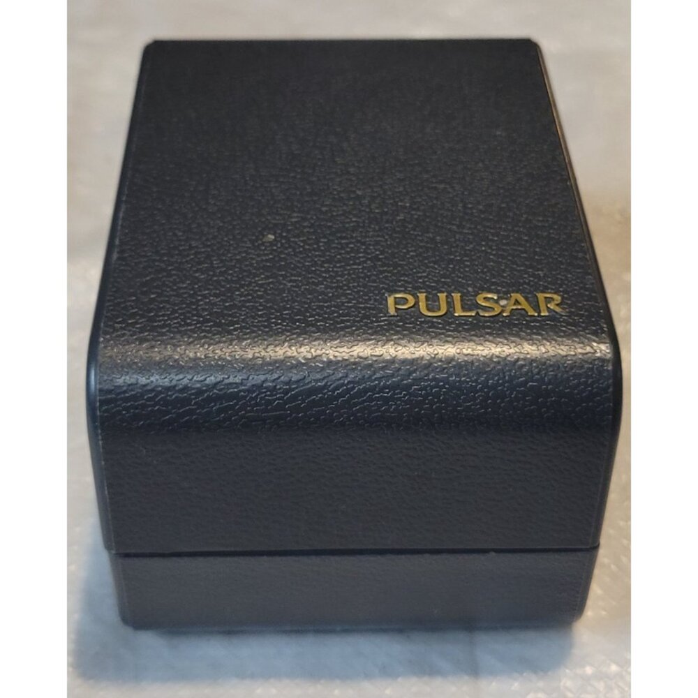 Pulsar Plastic Presentation Box Case Storage Snap Hinge Lid - Vintage - Picture 2 of 13